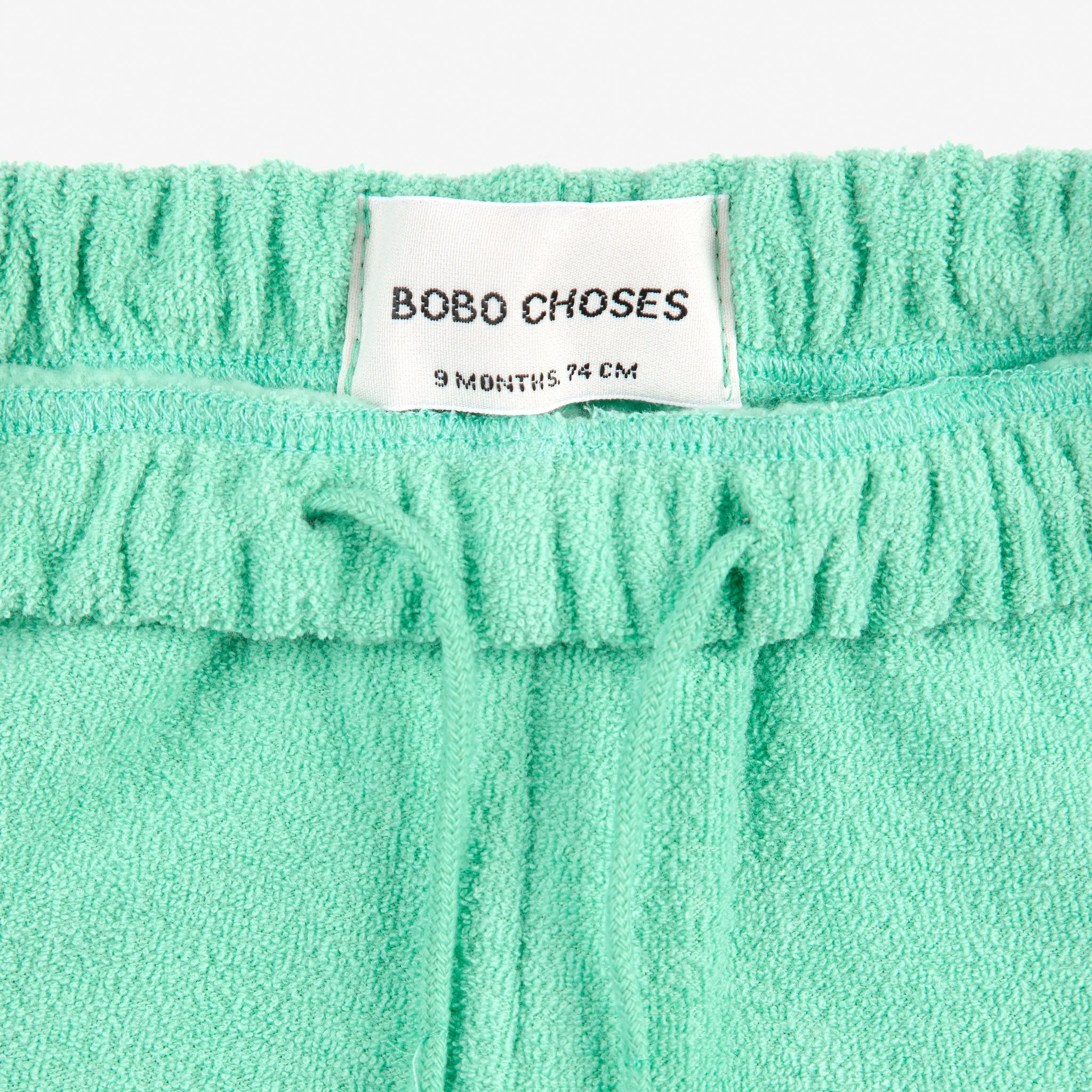 Baby Green Color Block Jogging Pants