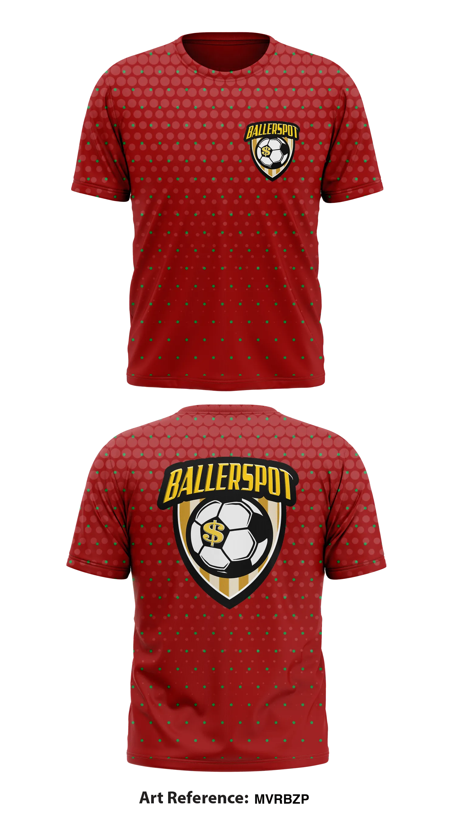 BallersPot Store 1 Core Men's SS Performance Tee - mvrBZP