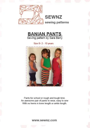 Banian Pants  : 2-10 years