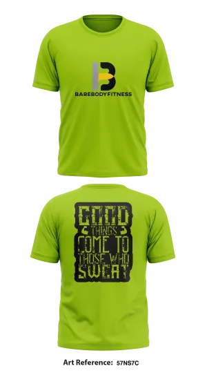 Barebodyfitness Store 1 Core Men's SS Performance Tee - 57ns7c