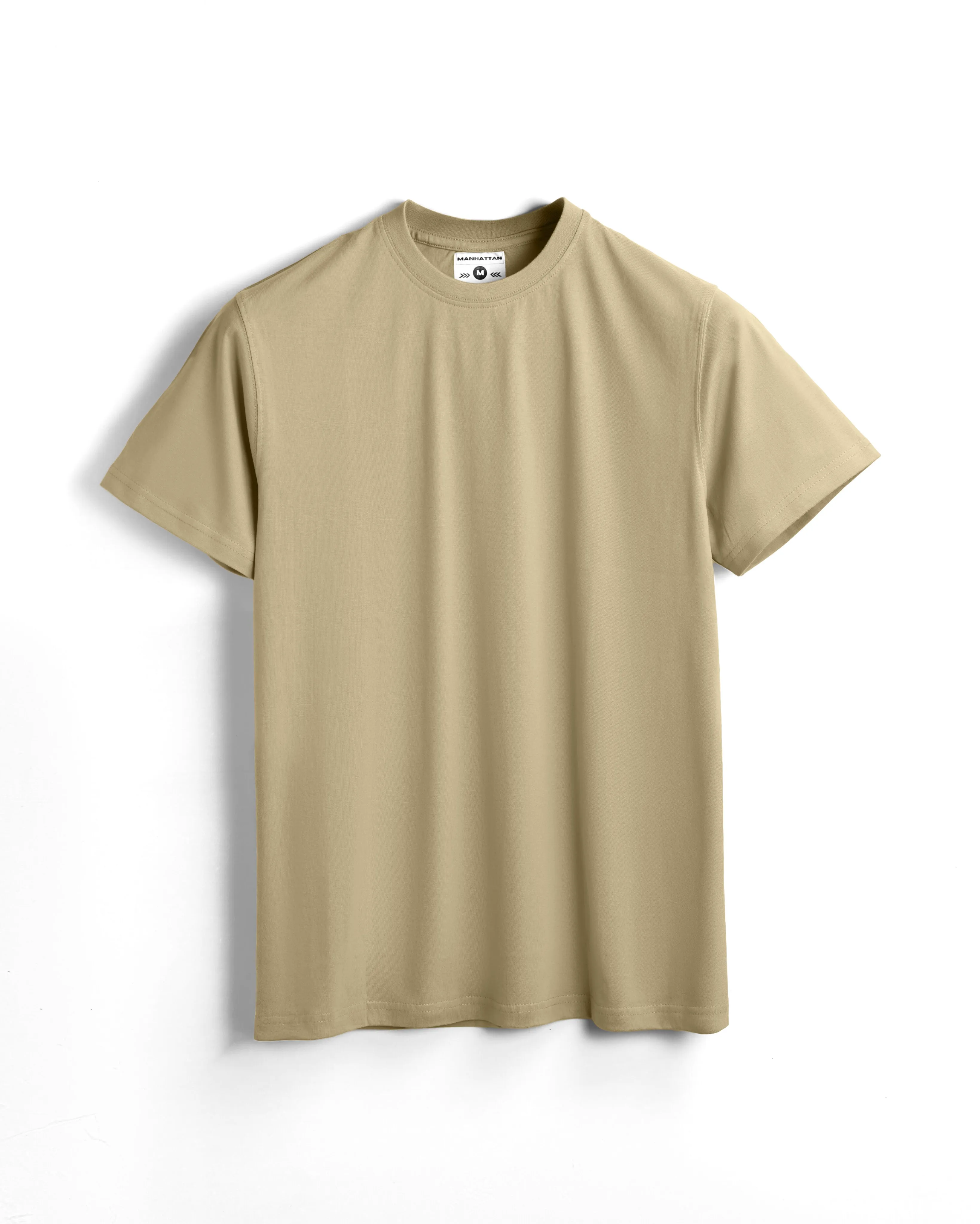 Basic Regular Fit T Shirts Unisex Beach