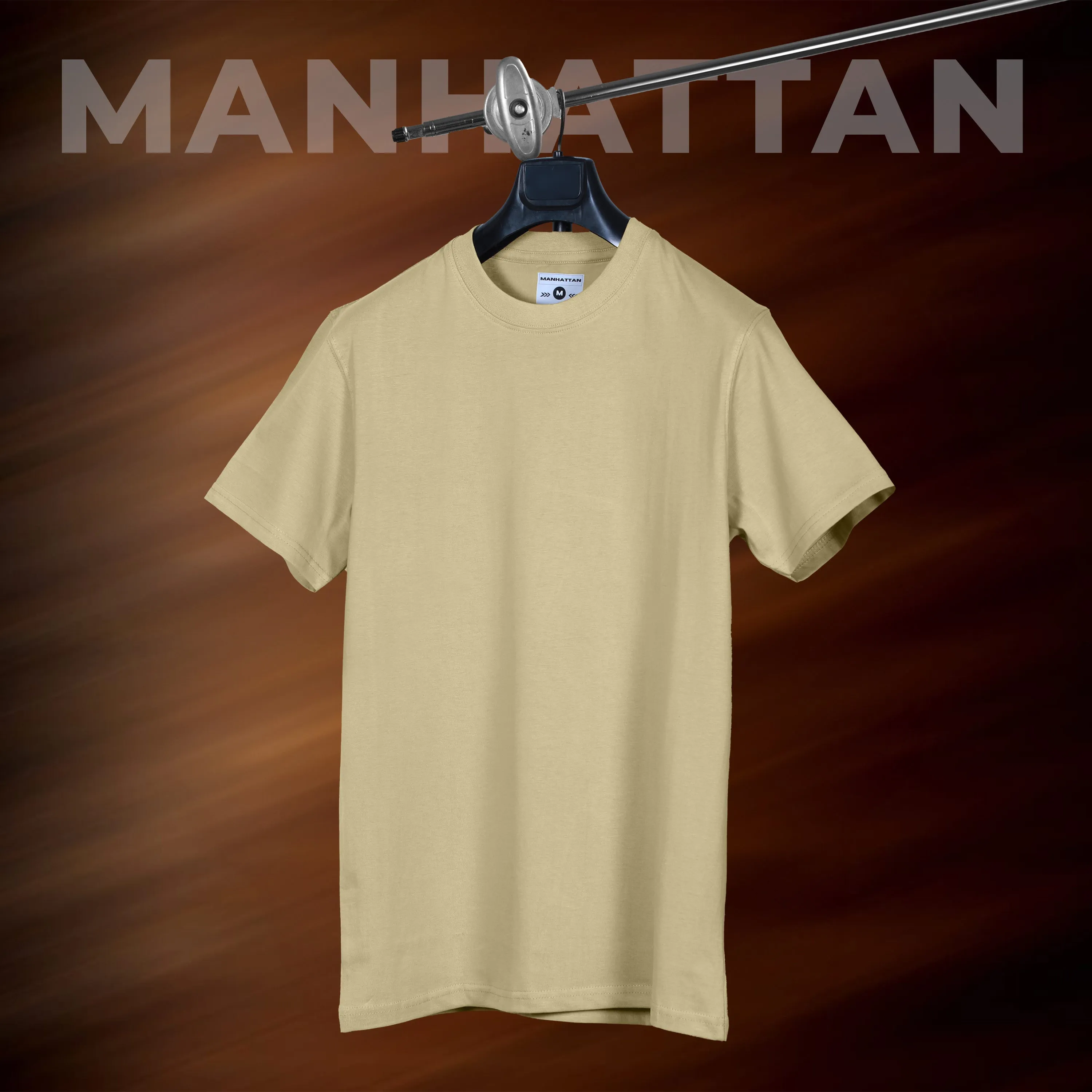 Basic Regular Fit T Shirts Unisex Beach