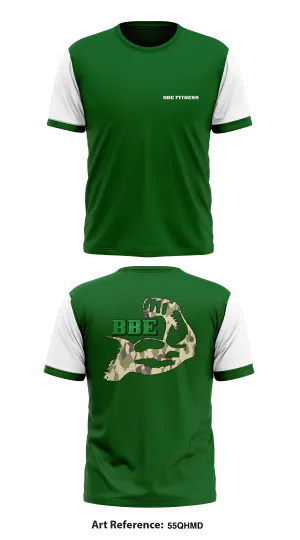 BBE Fitness Core Men's SS Performance Tee - 55qHMd
