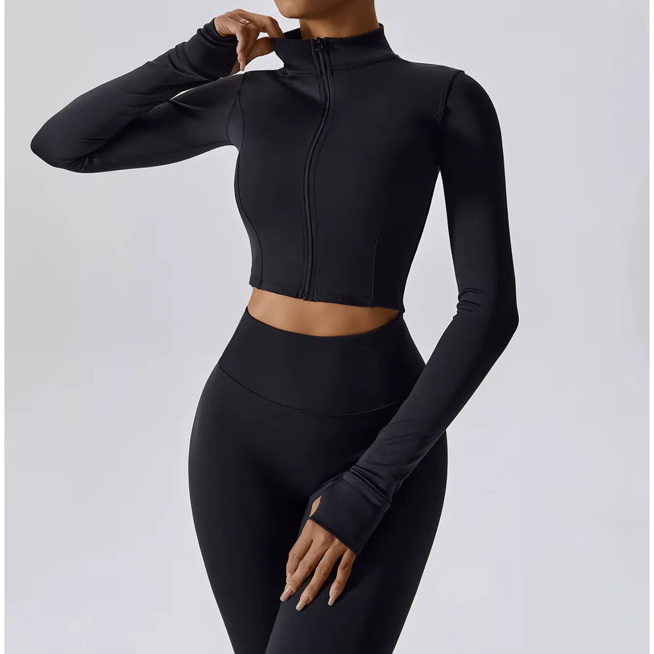 BerryActive Trio yoga-workout high waist leggings set.
