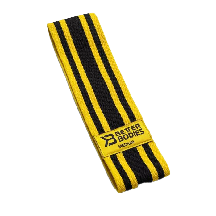 Better Bodies Glute Force - Black/Yellow Medium Resistance