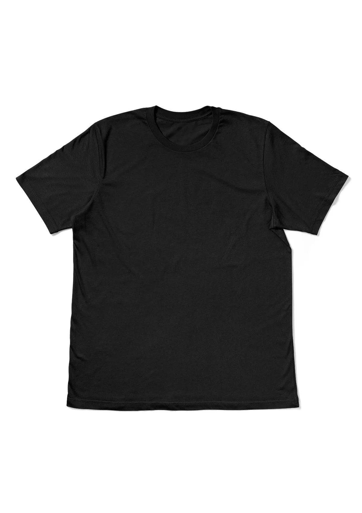 Big and Tall Men's Short Sleeve Crew Neck T-Shirts - White and Black 3-Pack