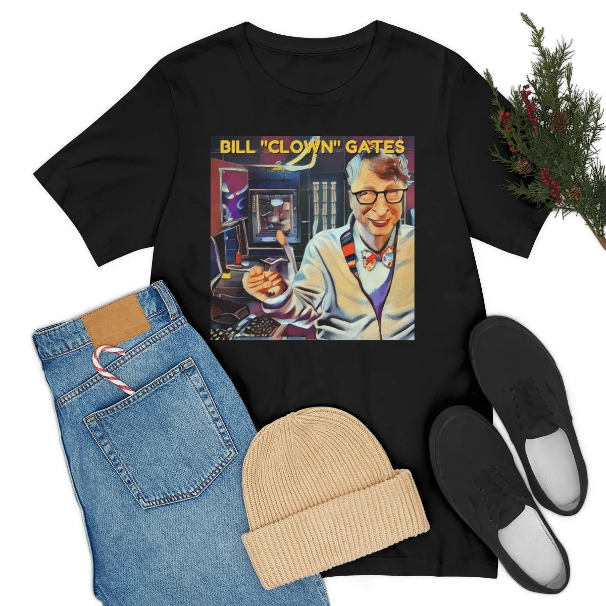 Bill "Clown" Gates Short Sleeve Tee