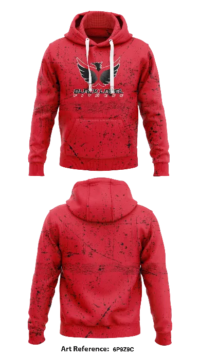 Black Label Fitness Core Men's Hooded Performance Sweatshirt - 6P9Z9c