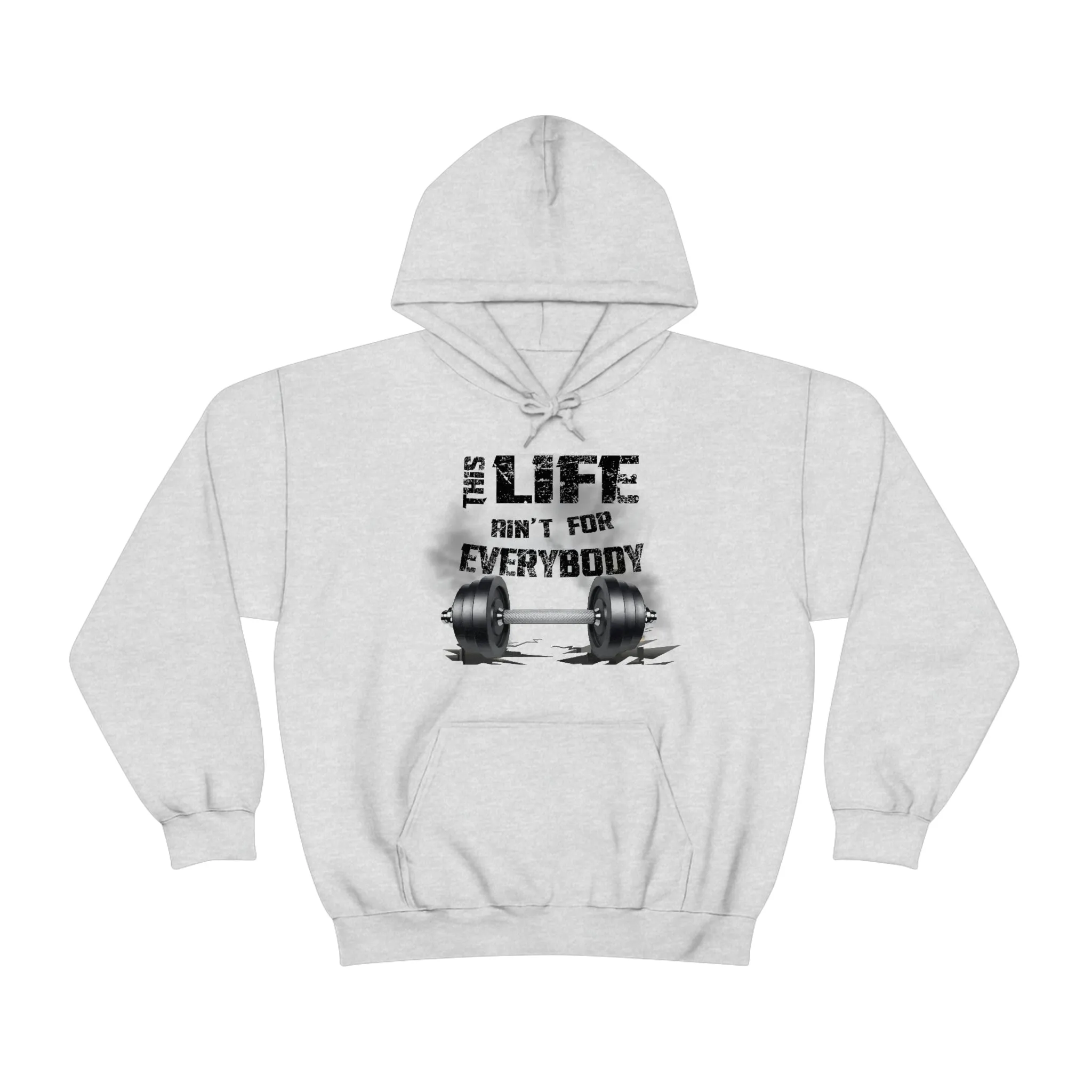 Black Letter This Life Hoodie