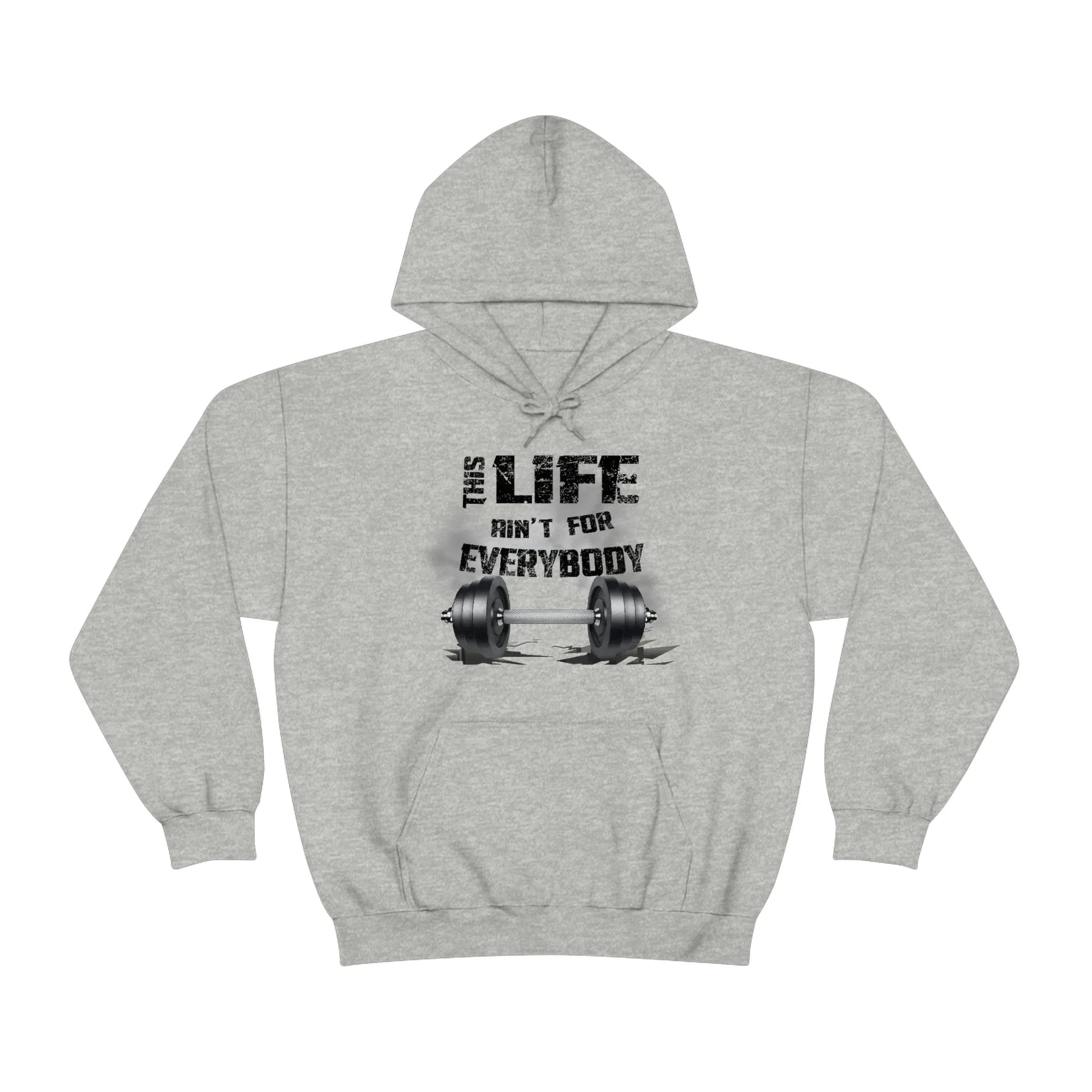 Black Letter This Life Hoodie