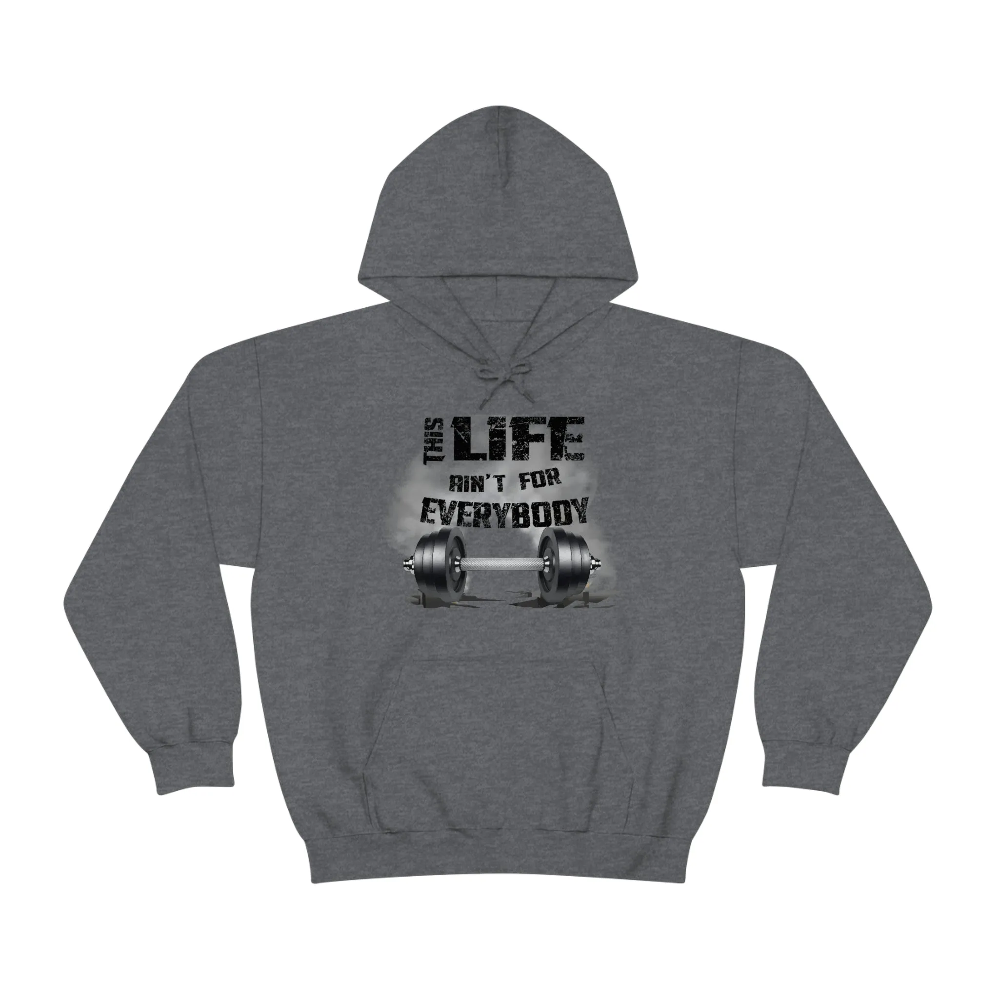 Black Letter This Life Hoodie