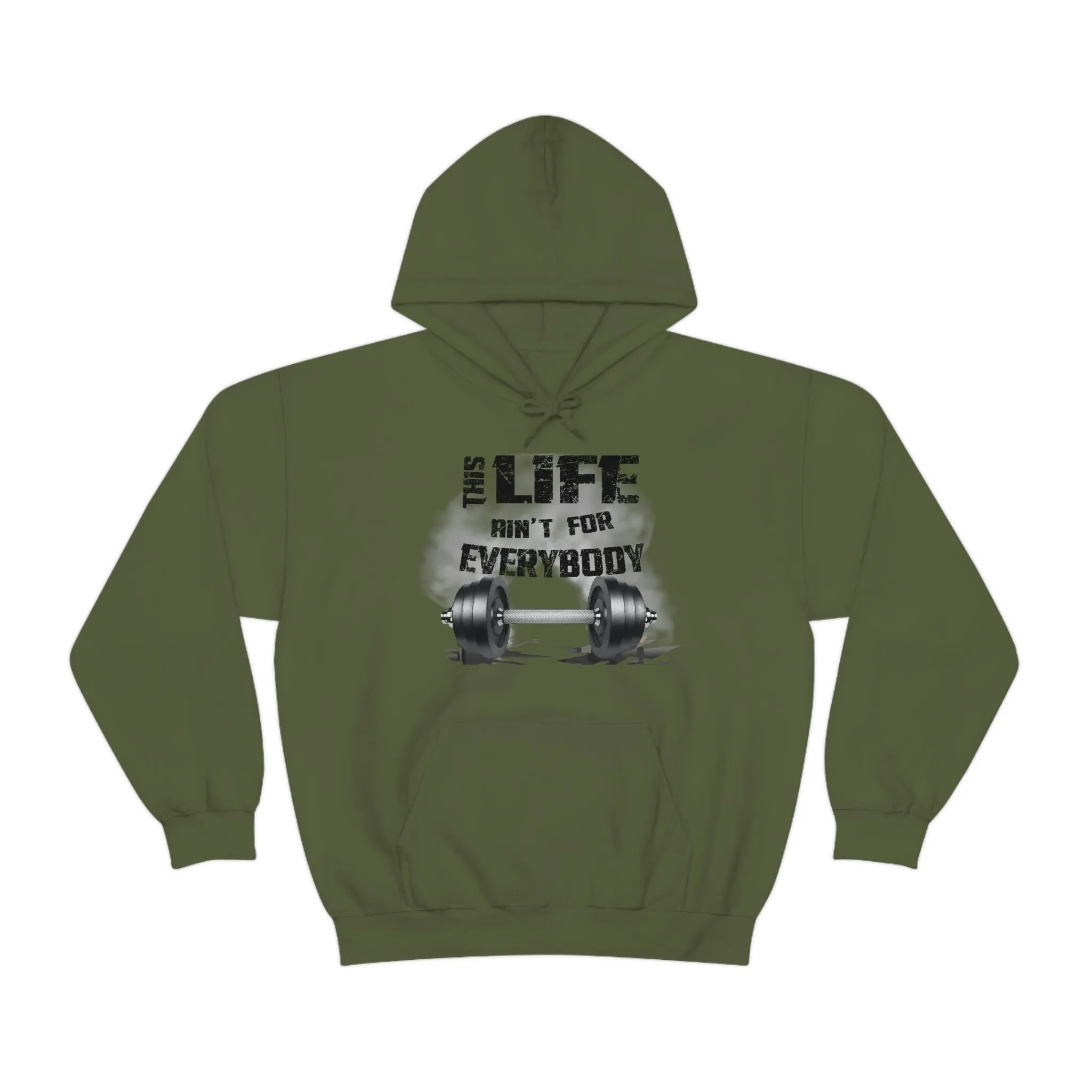 Black Letter This Life Hoodie