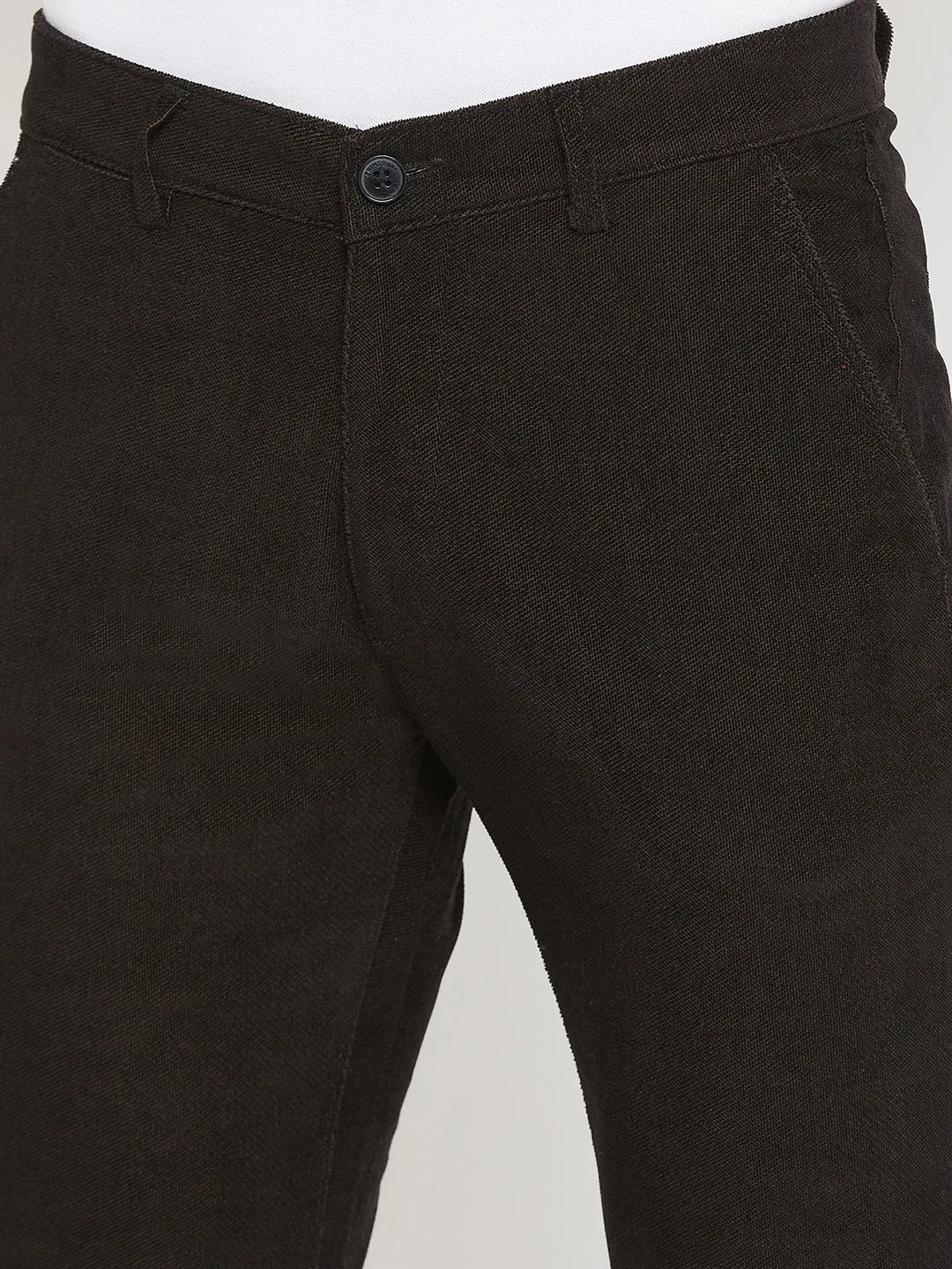 Black Slim Fit Trousers