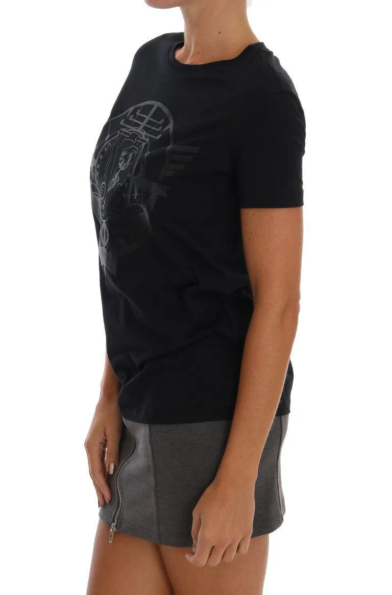 Black Stretch Motive T-Shirt