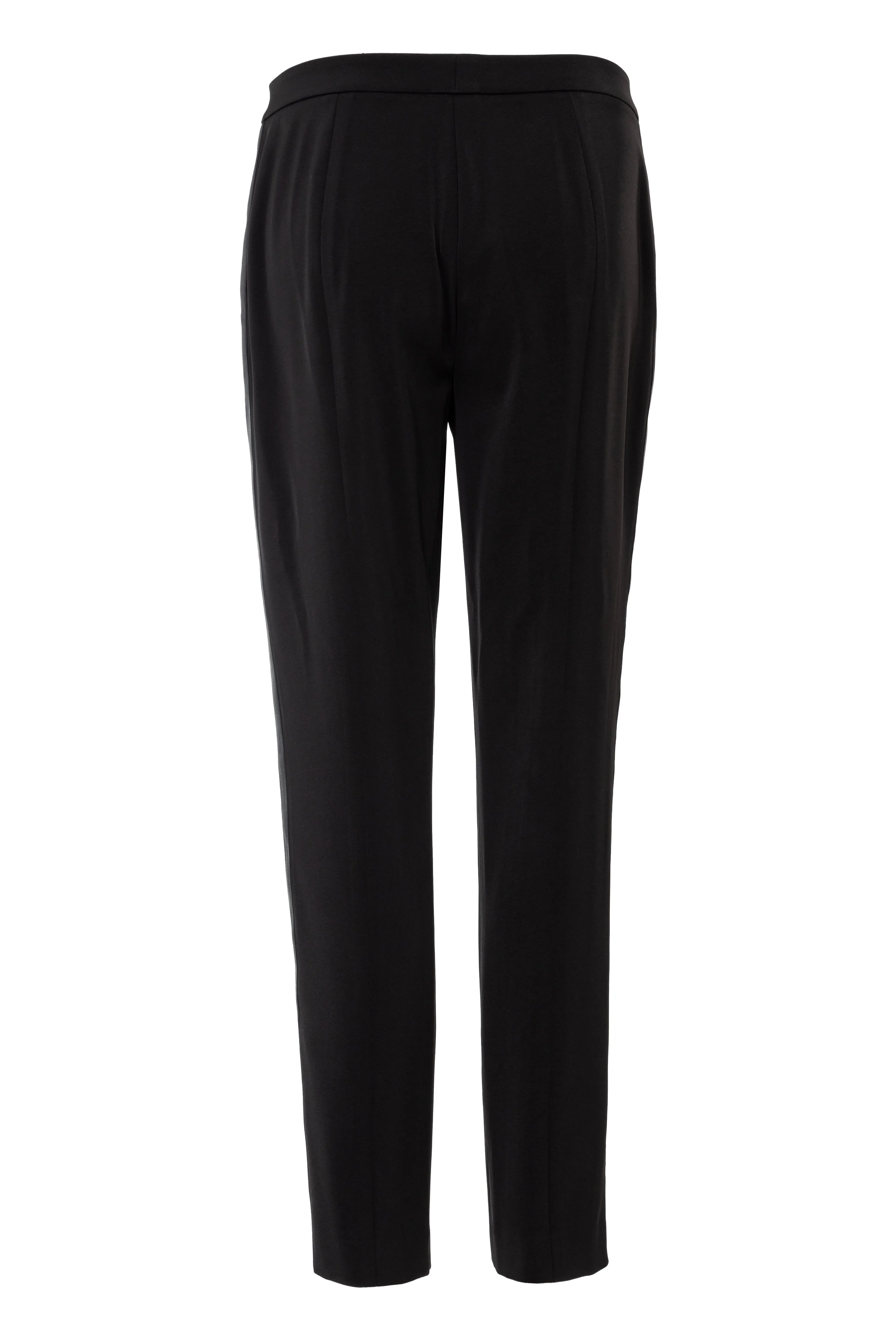 Black stretch slim pencil pants