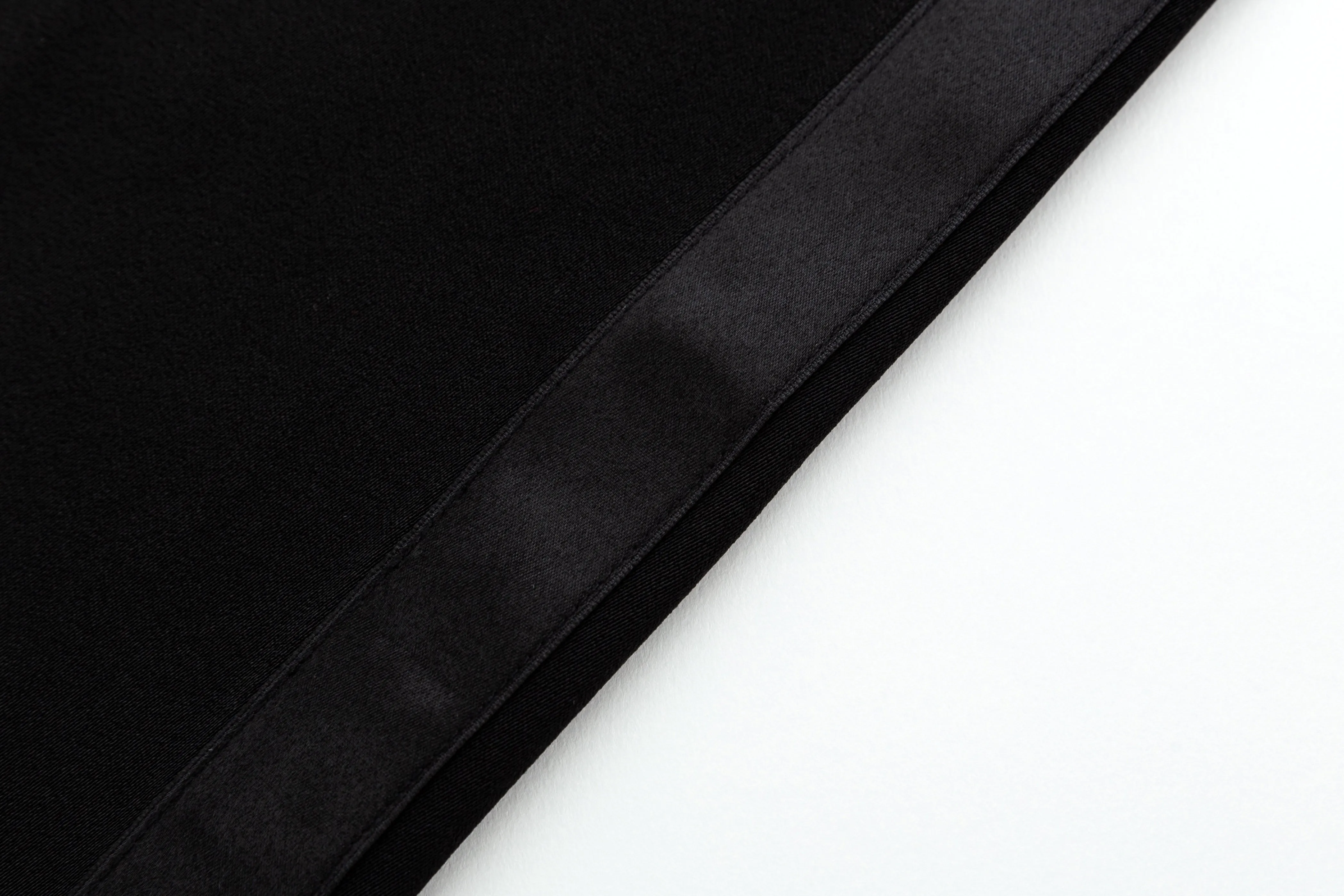 Black stretch slim pencil pants