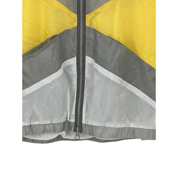Blanc Noir Tulum Windbreaker Jacket &amp; Training Shorts Size S Zip Hooded NWT