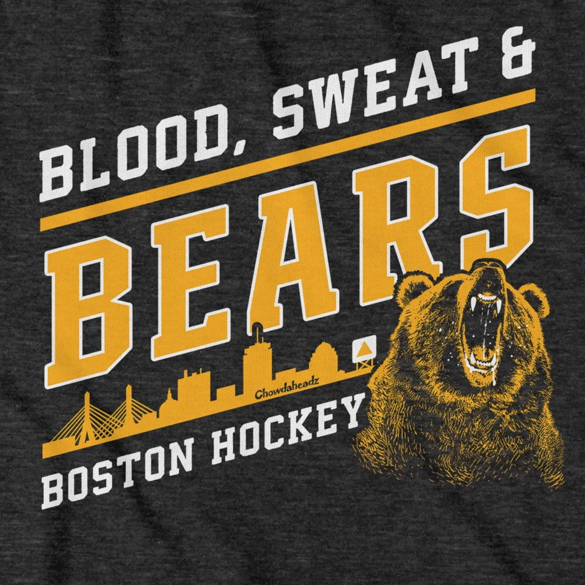 Blood Sweat & Bears Boston Hockey T-Shirt