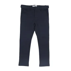 Blue stretch pants by Motu