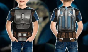 Bo Katan Kryze Short Sleeves Shirts Printed 3D Unisex Cosplay Kid Tshirt Mandalorian Costume QT207407
