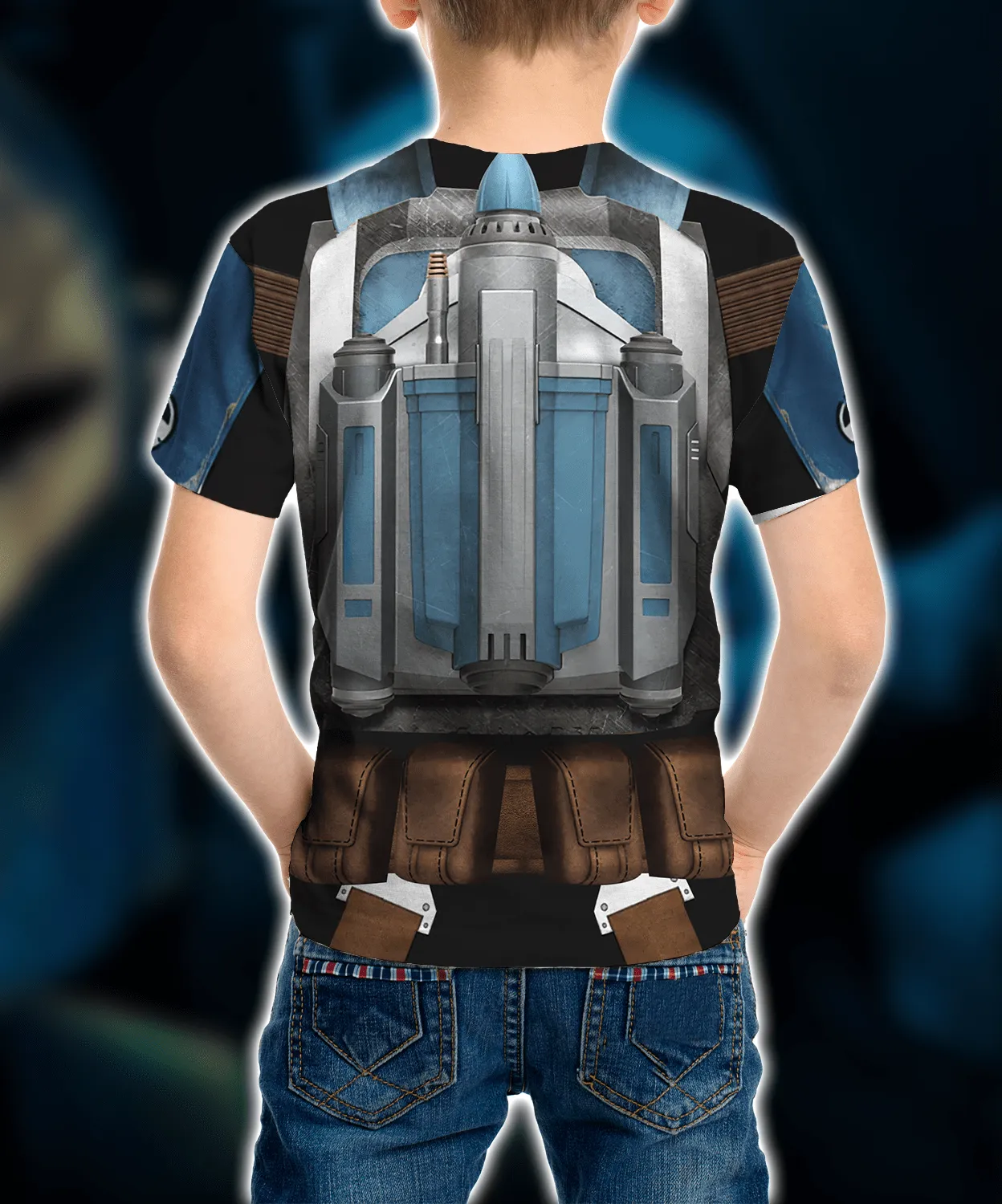 Bo Katan Kryze Short Sleeves Shirts Printed 3D Unisex Cosplay Kid Tshirt Mandalorian Costume QT207407