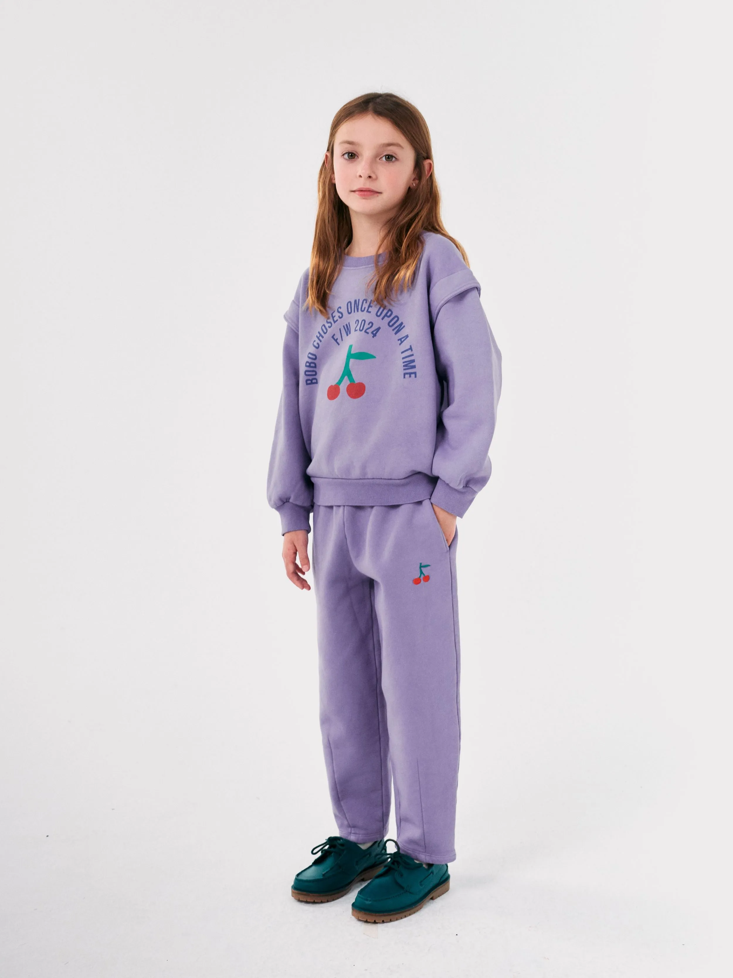 Bobo Cherry Jogging Pants, Lavender