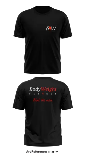 Body Weight Fitness Store 1 Core Men's SS Performance Tee - rTzfFV