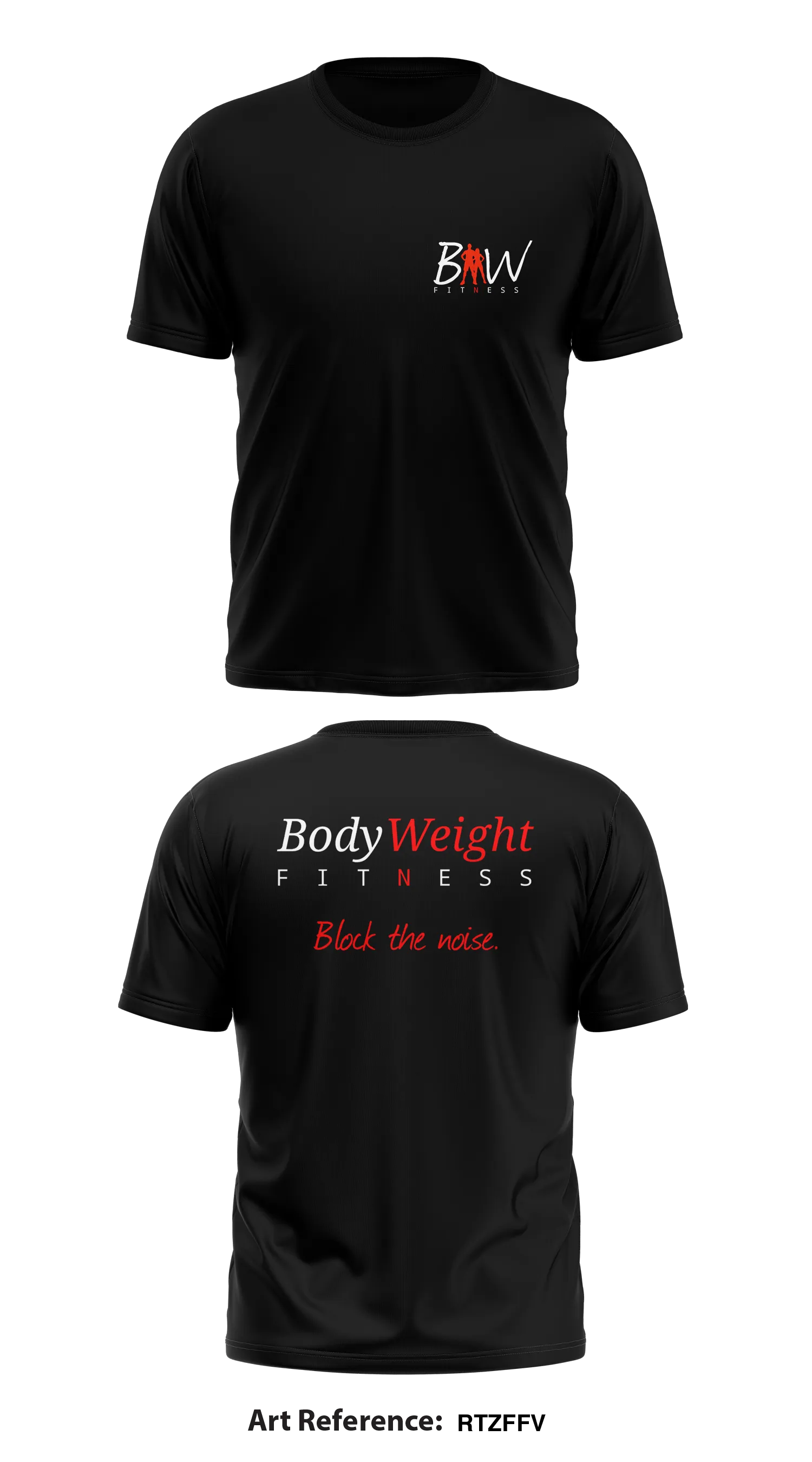 Body Weight Fitness Store 1 Core Men's SS Performance Tee - rTzfFV