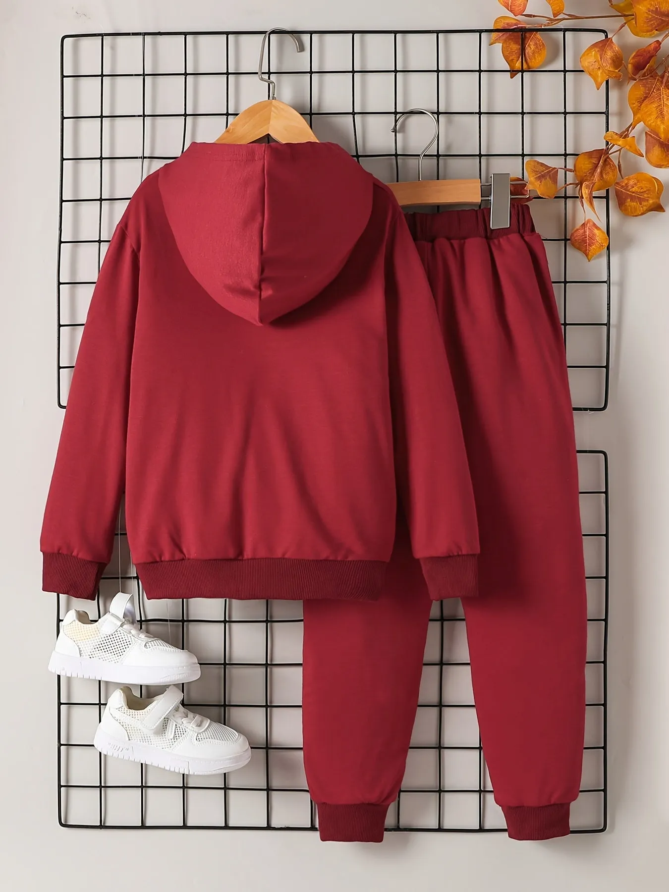 Boys Casual Sportswear Set Hoodie  Sweatpants