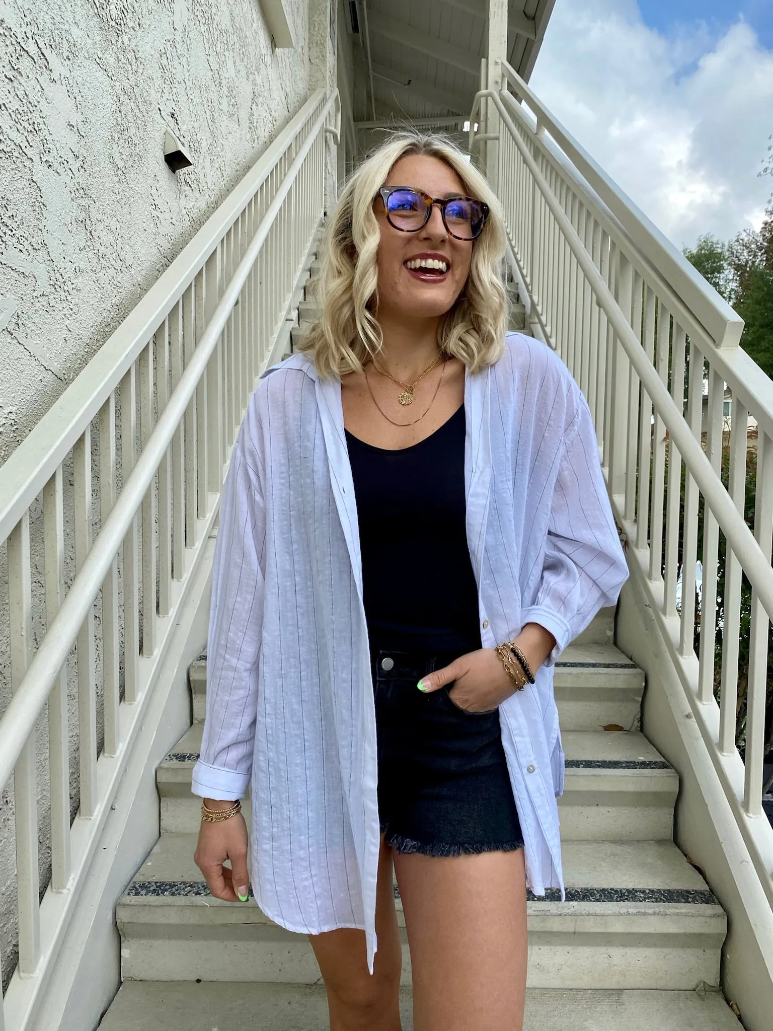 Breakthrough Button Down