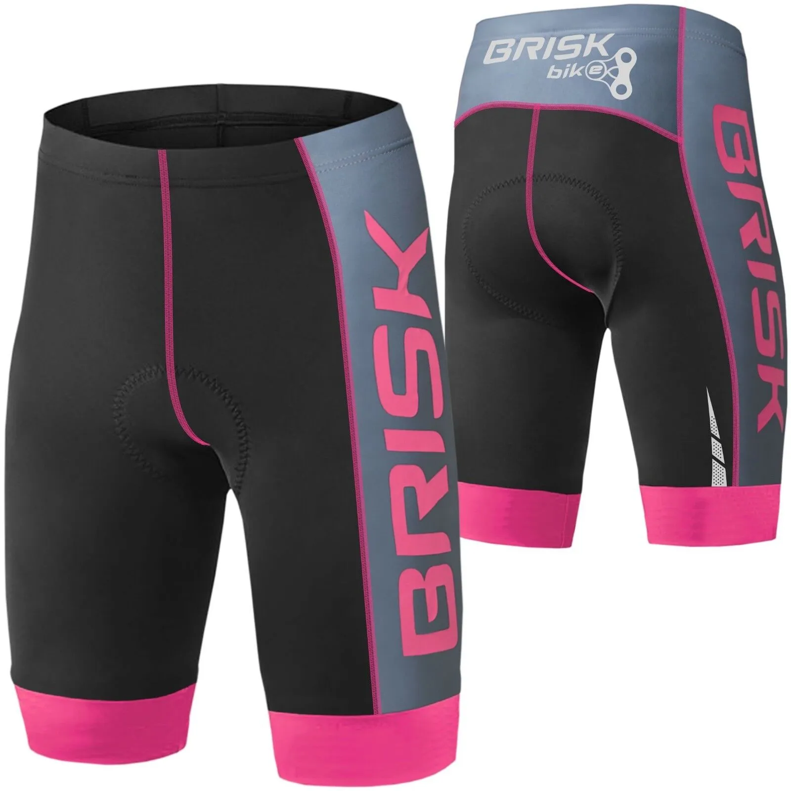 Brisk Bike Compression Padded Cycling Shorts Cycling Shorts for Biking & Hiking, mens bike shorts padded,mountain bike shorts with padding, mens cycling compression shorts, bike riding shorts with padding