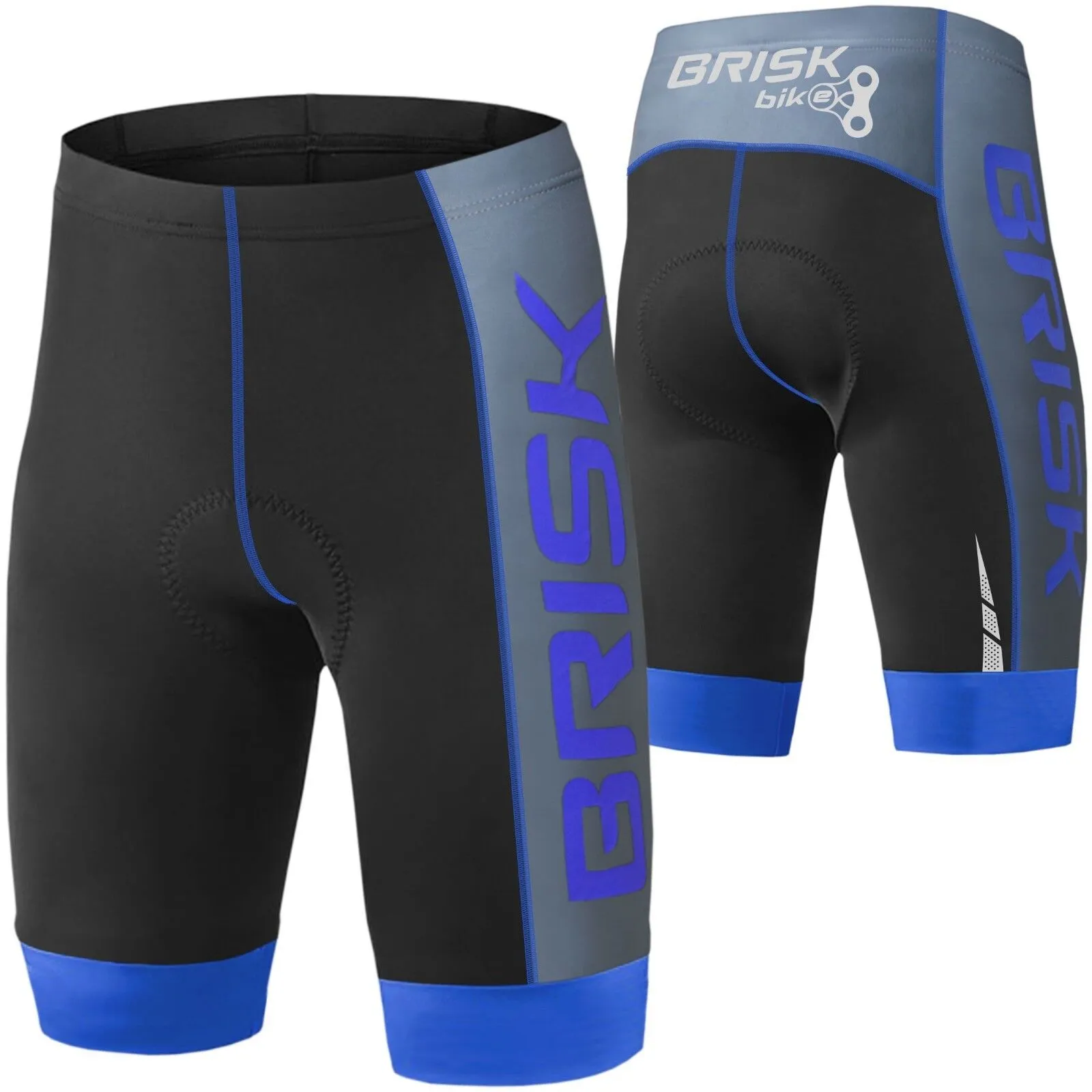 Brisk Bike Compression Padded Cycling Shorts Cycling Shorts for Biking & Hiking, mens bike shorts padded,mountain bike shorts with padding, mens cycling compression shorts, bike riding shorts with padding