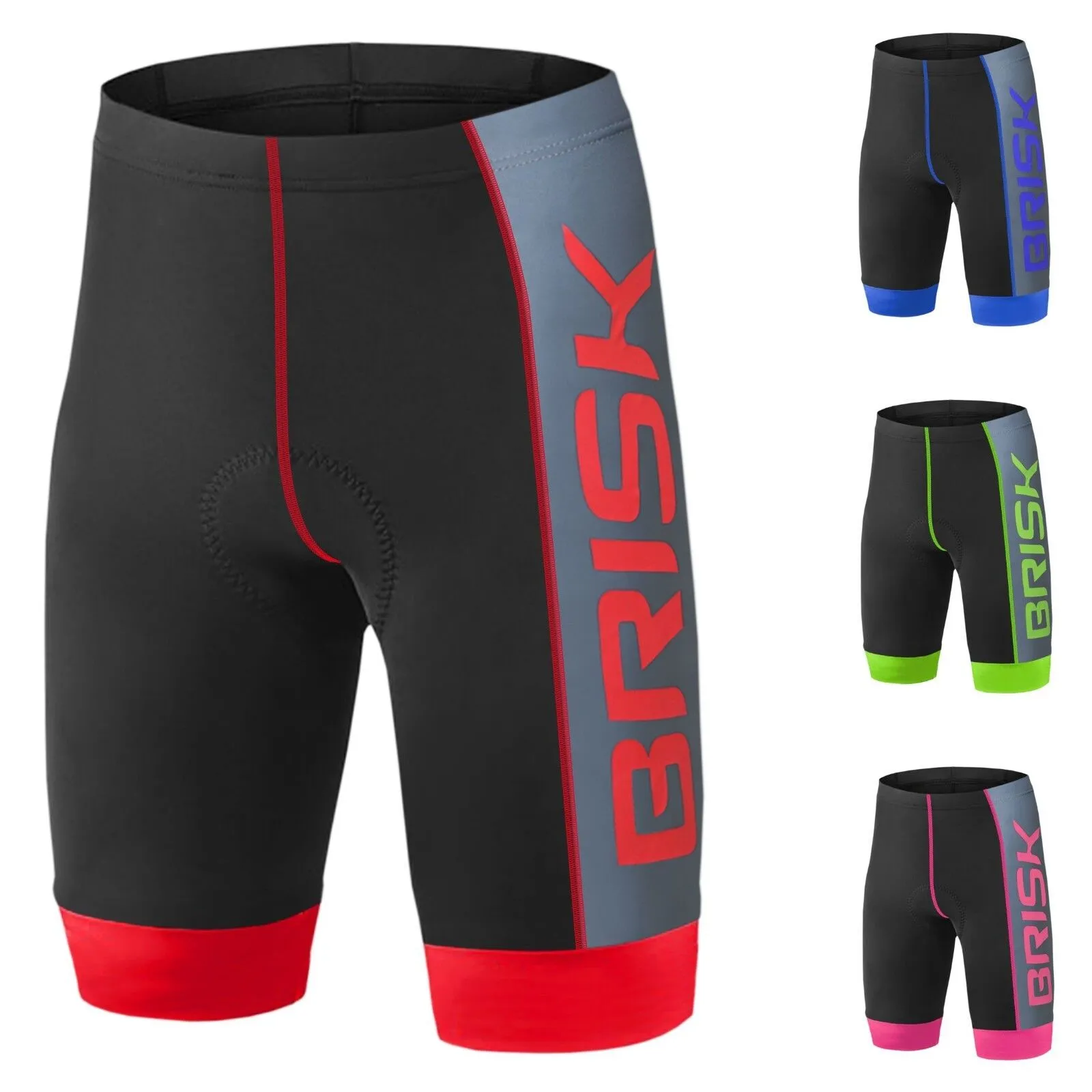 Brisk Bike Compression Padded Cycling Shorts Cycling Shorts for Biking & Hiking, mens bike shorts padded,mountain bike shorts with padding, mens cycling compression shorts, bike riding shorts with padding