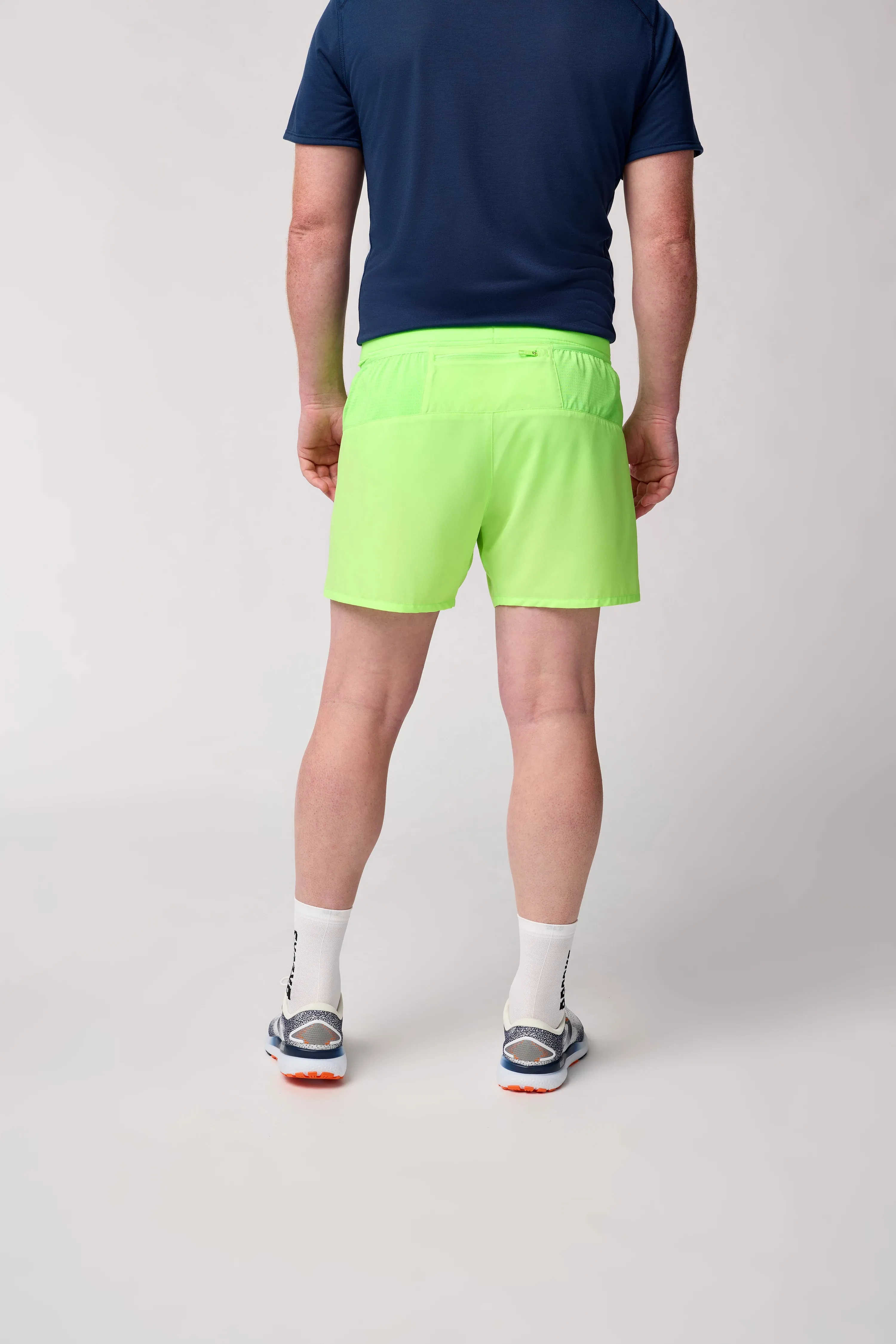 Brooks | Journey 5" Shorts | Men's | Neo Limeade