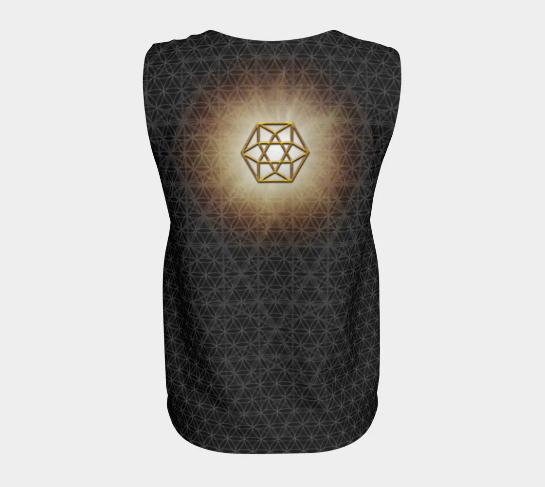 Bucky Fuller's Crystal Matrix - Black
