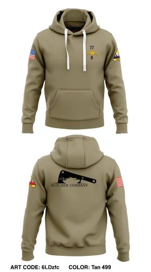 Butcher Co, 1-77 AR Core Men's Hooded Performance Sweatshirt - 6LDzfc