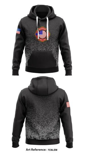 Byesville Volunteer Fire Department  Core Men's Hooded Performance Sweatshirt - 7c9Lem