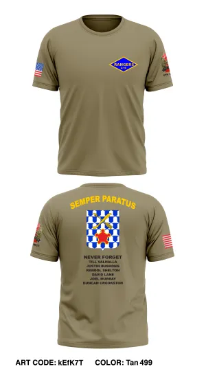 C Co, 2-16 rangers  Store 1 Core Men's SS Performance Tee - kEfK7T