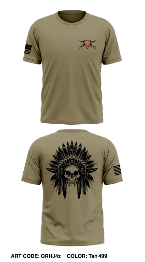 C TRP, 3/4 CAV, 3IBCT, 25th ID Store 1 Core Men's SS Performance Tee - QRHJ4z