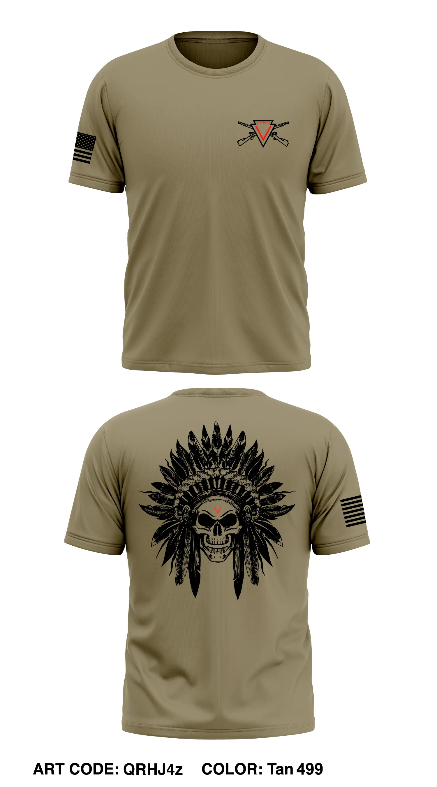 C TRP, 3/4 CAV, 3IBCT, 25th ID Store 1 Core Men's SS Performance Tee - QRHJ4z
