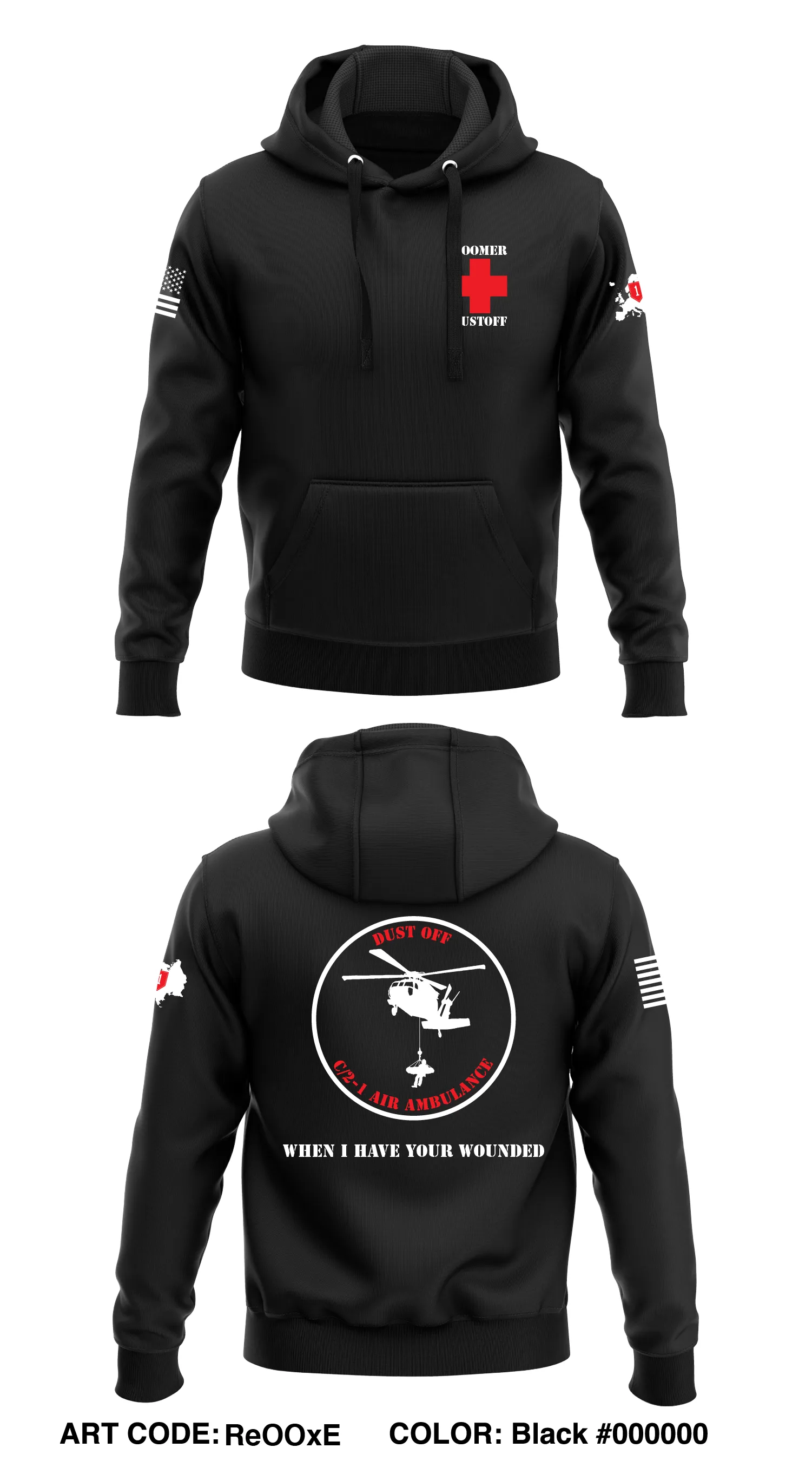 C/2-1 Boomer MEDEVAC Store 1  Core Men's Hooded Performance Sweatshirt - ReOOxE