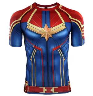 CAPTAIN MARVEL T shirt (Mens)