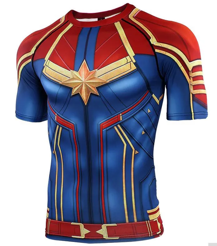 CAPTAIN MARVEL T shirt (Mens)