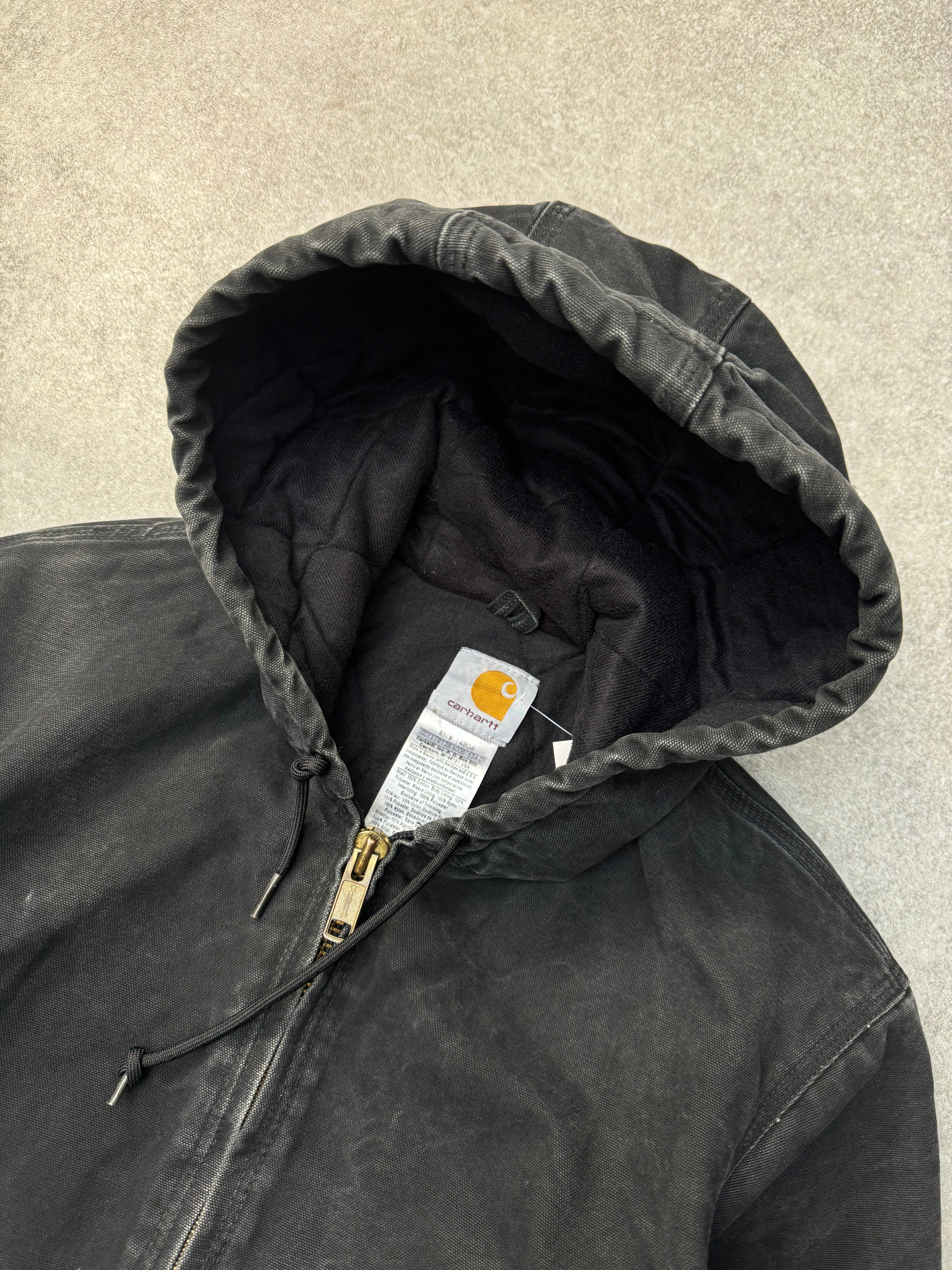 Carhartt Active Black Hooded Jacket