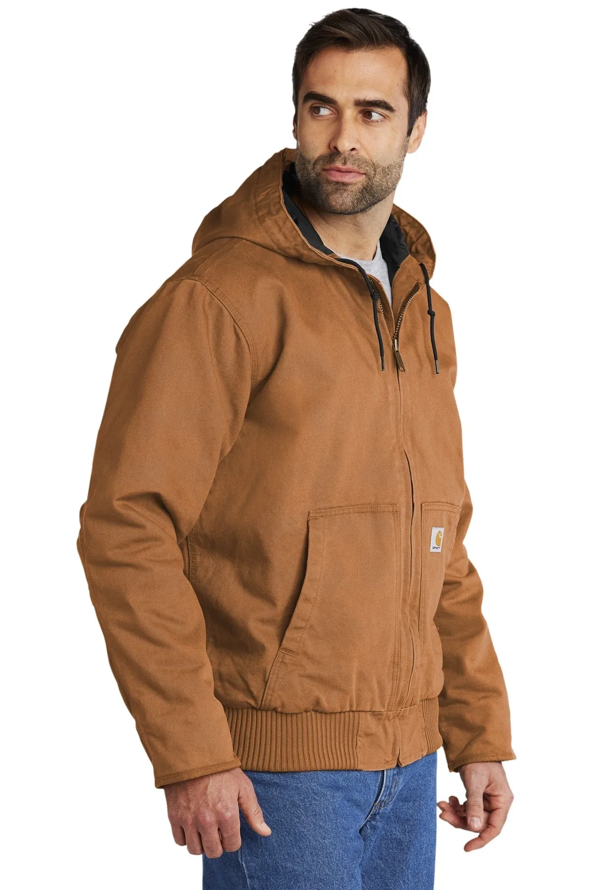 Carhartt Tall Washed Duck Active Jac. CTT104050 | Carhartt Brown