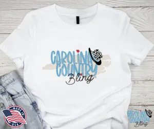 Carolina Country Bling - T-Shirt