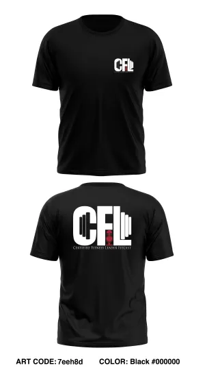 Certified Fitness Leader Store 1 Core Men's SS Performance Tee - 7eeh8d