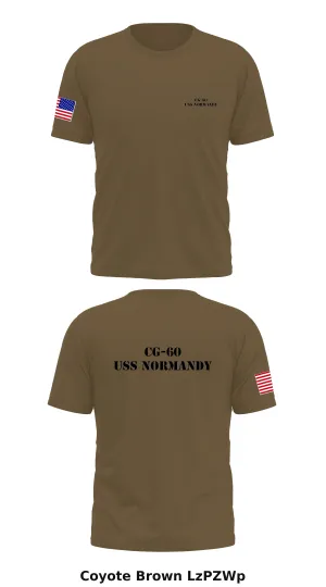 CG-60 USS Normandy  Store 1 Core Men's SS Performance Tee - LzPZWp