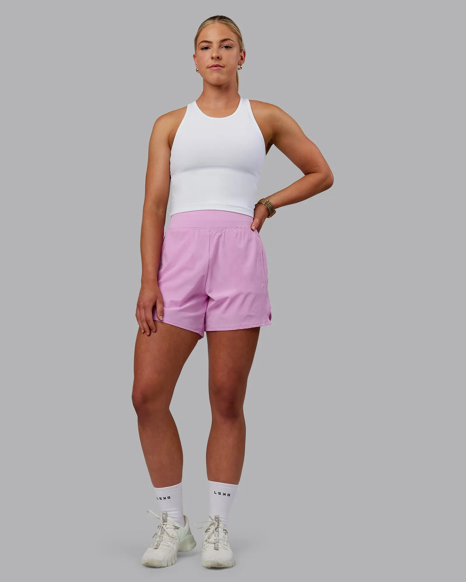 Challenger 5" Lined Performance Short - Pastel Orchid