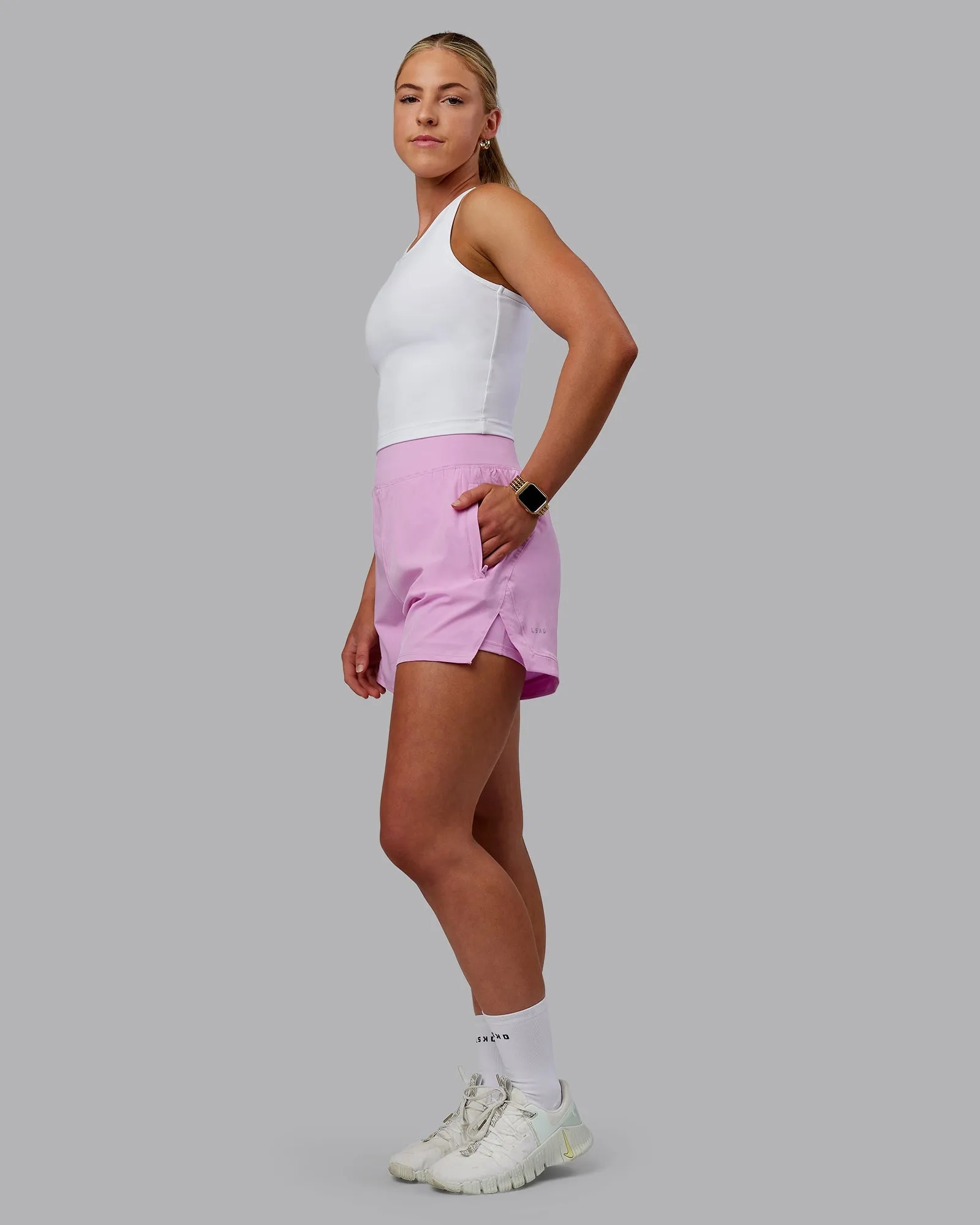 Challenger 5" Lined Performance Short - Pastel Orchid